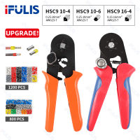 HSC8 10-4 Crimping Pliers Adjustable Wire Stripping Pliers Crimping Connector Wire Crimping Ferrule VE Terminal tool HSC9 16-4A