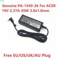 2.37A 19V ของแท้ PA-1450-26 45W 3.0X1.0Mm A13 045N 2A อะแดปเตอร์ AC สำหรับ ACER Aspire SWITCH SF514 TRAVELMATE X349 R5 Charger Laptop