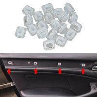 20Pcs Interior Trim Moulding Clips Durable Car Door Panel Retainer Rivet Fixing Small Mini Clips Fasteners for E90 318 323