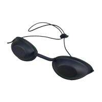 【cw】 Beauty Eye Protection Goggles Curved Eye Mask Black Completely Fits Eyewear Safety Goggles for Photorejuvenation Patient Home ！