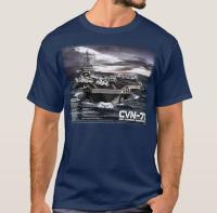 Nimitz Class Aircraft Carrier Cvn-71 Uss Theodore Roosevelt T-Shirt. Summer Cotton Short Sleeve O-Neck Mens T Shirt New S-3Xl - T-Shirts - Aliexpress