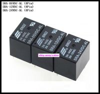 5ชิ้น/ล็อต Songle Power รีเลย์ Sra-05vdc-al Sra-12vdc-al Sra-24vdc-al 4pin T74 5V 12V 24V 20a