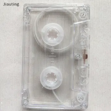 Plastic Color Blank Tape Case Audio Magnetic Audio Recording