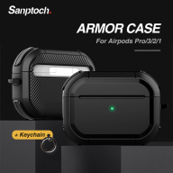 Sanptoch Ốp Dòng Armor Được Thiết Kế Cho Apple Airpods Pro 3 2021 2 1 Vỏ thumbnail