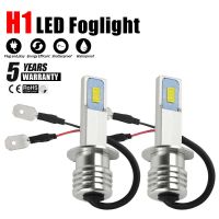 2PCS H3 Led Car Fog Lights Bulbs DRL Motorcycle Headlights H1 880 881 9005 9006 H4 H7 H11 6000K 6500K Aotu High Beam Distance12V