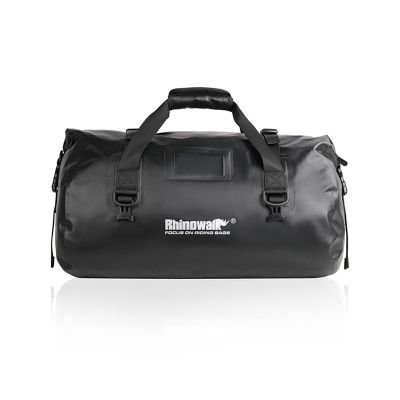 Rhinowalk Motorcycle Bag 45L Bag Waterproof PVC Tail Saddle Bag Motorbike Rear Seat Bag