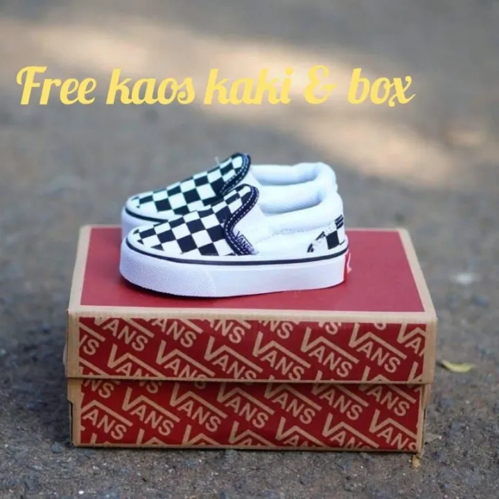 Vans Children's slip on Chess Shoes/Boys Shoes/Girls Shoes/Children's  School Shoes/vans sneaker Shoes | Lazada PH
