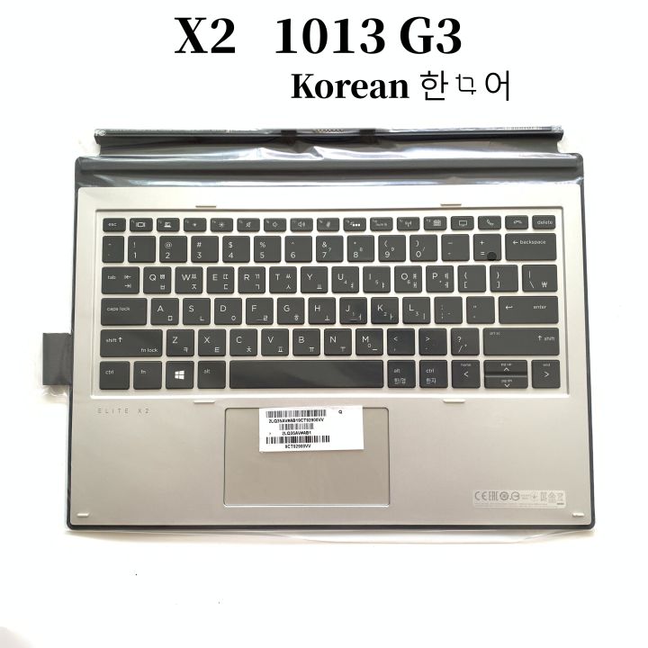 สินค้าใหม่สำหรับ-hp-elite-x2-1013-g3แป้นพิมพ์สำหรับแท็บเล็ต-r-m-hsn-d09k-jp-sp-fr-swiss-us-po-arabic-uk-เกาหลี