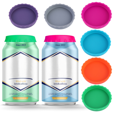 Soda Covers Leak-Proof Soft Seal Silicone Can Lid Silicone Can Covers Can Topper Silicone Soda Can Lids Can Caps