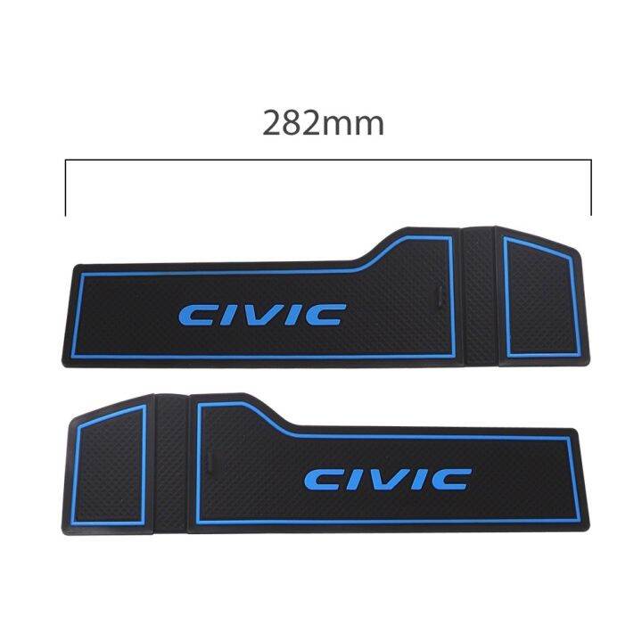 honda-civic-fc-10th-gen-anti-slip-gate-slot-mat-honda-2016-2017-2018-2019ยางภายในประตู-groove-pad