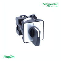 Schneider K1F003MLH ใช้กับแอมป์ชีเลคเตอร์ วัดกระแส3สาย Cam ammeter switch, 3 circuits, 90°, 12 A, screw mounting สั่งได้ที่ร้าน PlugOn