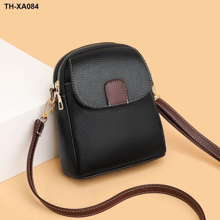 กระเป๋าโทรศัพท์มือถือผู้หญิงcrossbody-2023-ใหม่กระเป๋าน้ำหนักเบาผู้หญิงฤดูใบไม้ผลิและฤดูร้อนแฟชั่นหนังนุ่มhigh-endกระเป๋ามินิ