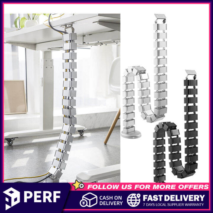 Perf Vertebrae Cable Management Flexible Cable Organizer Storage Cable