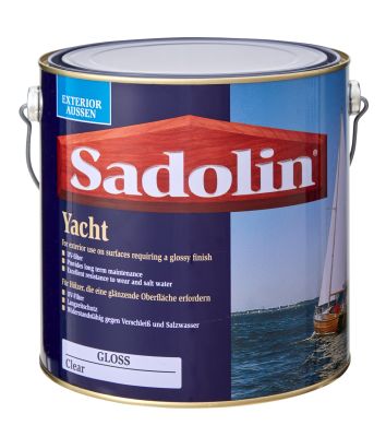 Sadolin Yacht ซาโดลิน ยอร์ช น้ำยาเคลือบไม้ คุณภาพสูง ทนการขัดถูเหยียบย้ำ ป้องกันUV ฝน ไอทะเล เหมาะสำหรับพื้นเรือไม้
