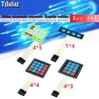 New 4 12 16 20 Key 4*4 Membrane Switch Keypad 1x4 3x4 4x4 4*5 Matrix Array Matrix keyboard for arduino smart car WATTY Electronics