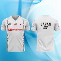 Kaos/Shirt/Baju/Jersey Badminton Japan YONEX Full Print (free nickname)