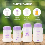 BÌNH TRỮ SỮA CỔ RỘNG MAMA S CHOICE 180ML