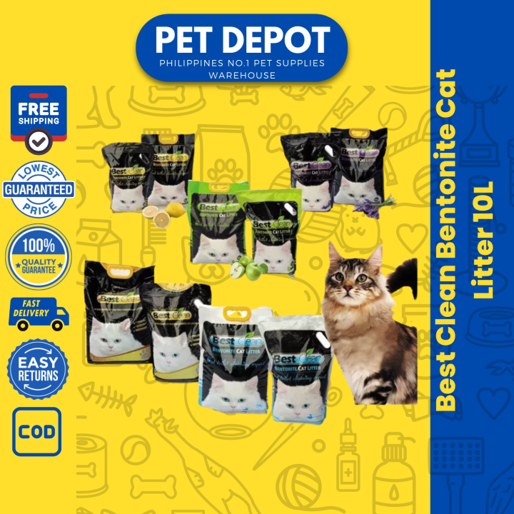 Best Clean Cat Litter Sand 10L Lazada PH