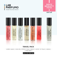 Sexy Beauty Pack by LAB Parfumo : น้ำหอมสำหรับผู้หญิง (EDP) แพ็ค 6 หลอดๆ ละ 4 ml แถมฟรี กลิ่น Eden (4ml) 1 หลอด