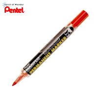 Pentel ปากกาเคมี ปากกา Permanent เพนเทล MAXIFLO เติมหมึกได้ - หมึกสีแดง