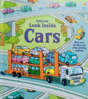 *Original* Usborne Look Inside - Cars Hard Cover English Flap Book for Kid / หนังสือพนังภาษาอังกฤษปกแข็งสำหรับเด็ก