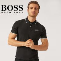 HUGO BOSS เสื้อโปโลแขนสั้นสำหรับผู้ชาย