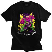 Kawaii Have A Nice Trip Magic Mushroom T Shirt Men Eat Psychedelic Mushroom Tshirt Tee Cotton