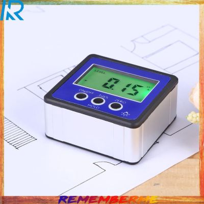 Ready+COD LED Digital Inclinometer Bevel Level Box Protractor Angle Finder Meter W/ Magnet