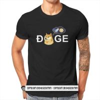 Bitcoin Cryptocurrency Art Dogecoin Doge Hodl To The Moon Meme T Shirt Vintage Plus Size Cotton Men Tees Harajuku Tee Shirt XS-6XL