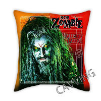 Rob Zombie 3D Print Polyester Decorative Pillowcases Cover Square Zipper Pillow Cases Gifts Pillowcases