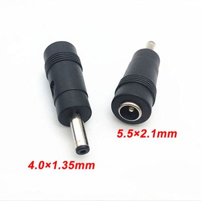 COMPSON 1pcs DC Connector 5.5 x 2.1mm Female to 4.0×1.35mm Male Plug Converter Laptop Power Adapter 5.5×2.1mm to 4.0×1.35mm  Wires Leads Adapters