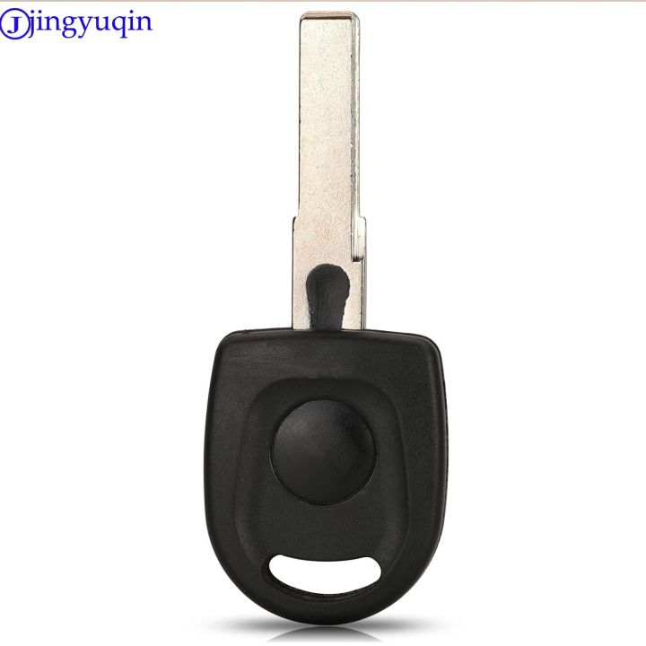jingyuqin-ใบมีด-hu66-hu162t-กุญแจรถใบพัดเคสเปล่า10ps-สำหรับซองใส่กุญแจทรานสปอนเดอร์-vw-volkswagen-รุ่น-passat