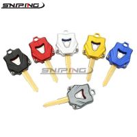 Suitable For Yamaha YZF R1 R6 R15 R25 R3 R1M XT1200ZE FZ6 FZ6R FZ8 FJ09 XJR400 Key Blank CNC Key Ring Key Head