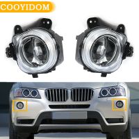 กันชนหน้ารถ LED ไฟตัดหมอกโคมไฟ DRL ไฟหน้ารถสำหรับ BMW X3 F25 X4 F26 X5 F15 F85 2014 2015 2016 63177317251 63177317252