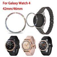 ❈ เพชรสีสันนาฬิกา Bezel Case แหวนกันชนสำหรับ Samsung Galaxy Watch 4 Classic 46mm 42mm แฟชั่นผู้หญิงโลหะกรณีป้องกัน