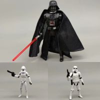 ตุ๊กตา Star Wars Black Warrior White Clone Soldier ขนาด 3.75 นิ้ว ข้อต่อขยับได้ เครื่องประดับ สําหรับตกแต่งบ้าน 【QYUE】