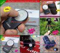 Hit Item !! รีโมทไร้สาย รีโมทถ่ายรูป Canon Infrared Remote RC-6 + ซองใส่รีโมท มือ 1