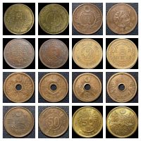【CW】 Japan Half 1 5 10 Qian Dan Cents Coin Old Edition Original Coins Collection Used 1pcs