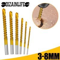 3 / 6 pcs Cobalt Drill Bit Set Spiral Screw Metric Composite Tap Twist Drill Bit Set Multi-function Metal Special Tap Drill Bit