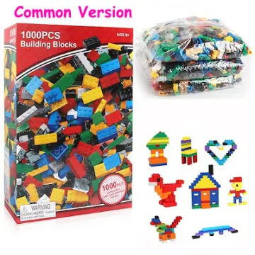 1000 Pieces Building Bricks Blocks Compatible with Lego Brick Building  Replace 
