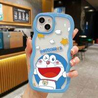 เคสป้องกันด้านหลังสำหรับ Realme OPPO C15 C12 C25 C25S C17 7i Realme C33 C35การ์ตูนโดราเอมอนน่ารักเป็นลอนใหญ่ป้องกันแบบนิ่ม