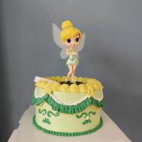 【CW】►✹  Tinkerbell Ornament Flag Birthday Decoration Anniversaire Supplies