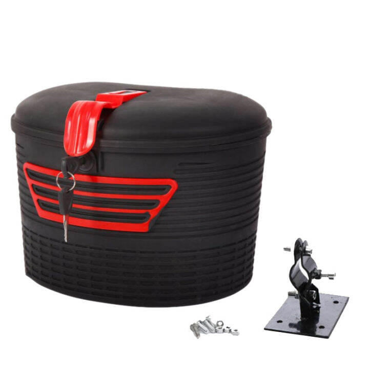 Electric Scooter Storage Carrying Basket with Lock for Xiaomi M365