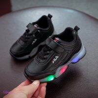 Lifetime Baby Boys Girl Breathable Anti-Slip LED Light Shoes New Soft Soled Sports Shoes kasut