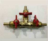 Brass three - way ball valve valve switch valve Gasoline controller valves