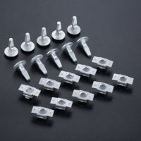 【CC】♦  10 Sets Metal Car Engine Gearbox Lower Plate Screws Clamp for Citroen C5 C-Quatre Sega Fastener Clip