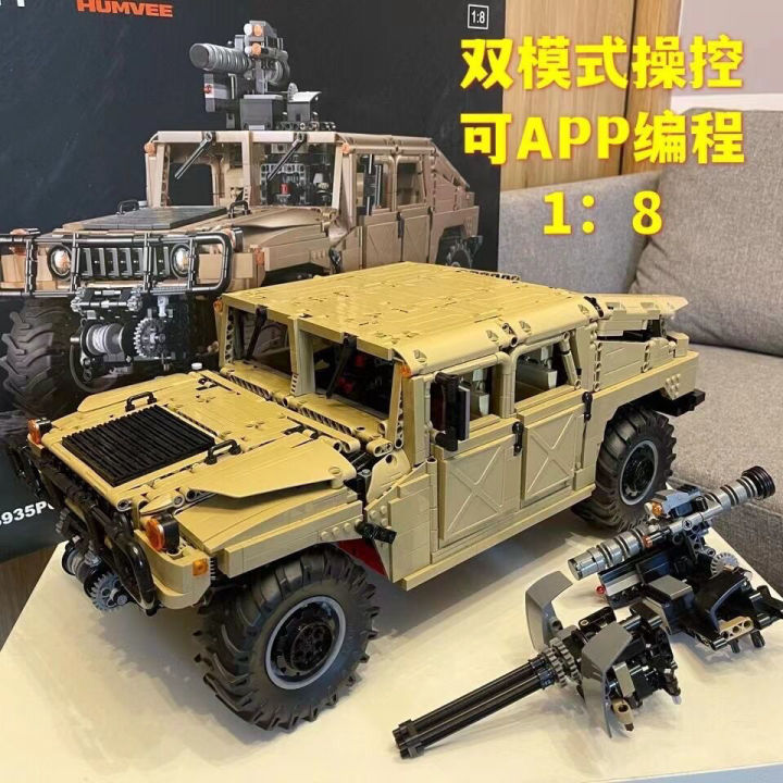 shuangying-c61036-hummer-รถออฟโรดอาคารรถบล็อกรถรุ่นเรือธงรถสปอร์ตของเล่นเด็กผู้ชายสำหรับผู้ใหญ่