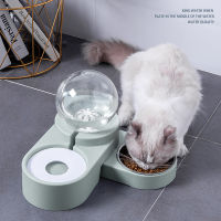 Dog Cat Bowl Fountain Automatic Food Water Feeder Container Dispenser For Dogs Cats Drinking High Quality Products Sale