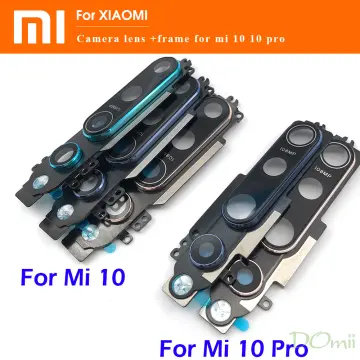 NEW Rear Back Camera Glass Lens For Xiaomi POCO X3 NFC Global Version  Camera Glass With Cover Frame Holder With Glue Adhesive