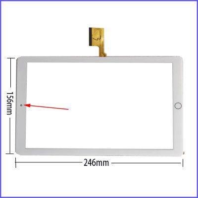 Gy-p10068a Gy-p10068a-01 P/N 10.1นิ้ว-02เซ็นเซอร์แผงหน้าจอสัมผัส Digitizer กระจกการซ่อมแซม